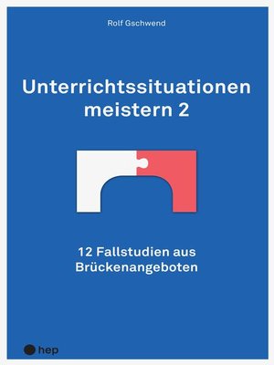 cover image of Unterrichtssituationen meistern 2 (E-Book)